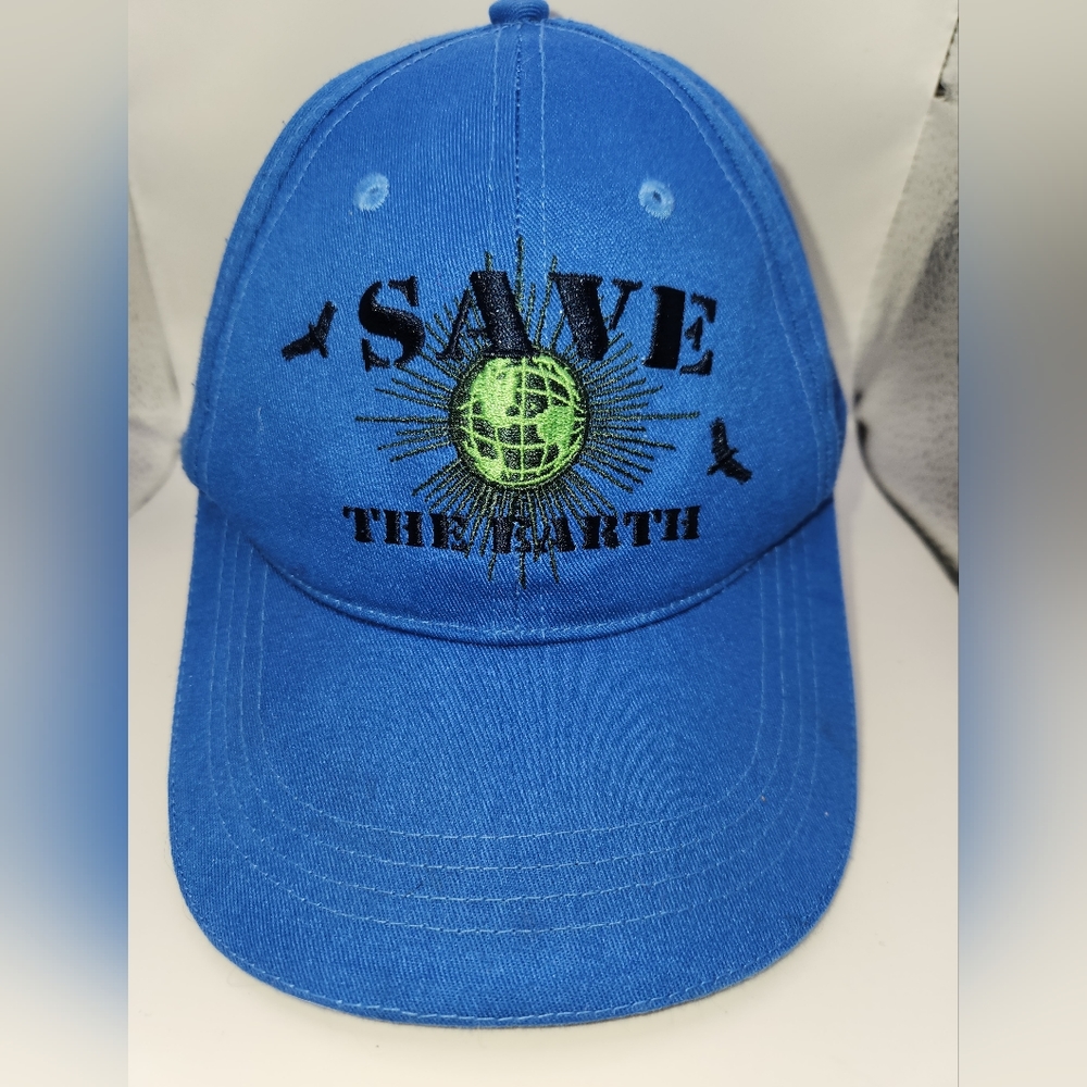 Save the Earth ball cap